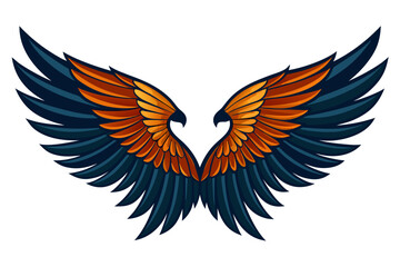 Obraz premium heart with wings