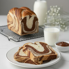 Chocolate milk bread