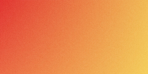 Yellow orange red abstract background. Gradient. Light. Bright. grainy .Colorfull background with space for design. 