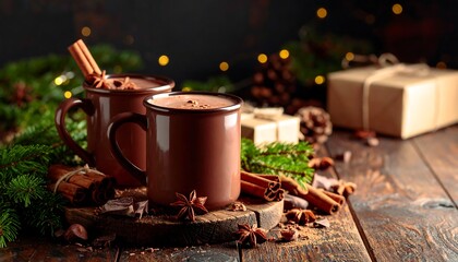 Cozy Christmas Hot Chocolate Delight