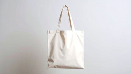Blank Tote Bag Mockup: Eco-Friendly Canvas Shopping Bag Design