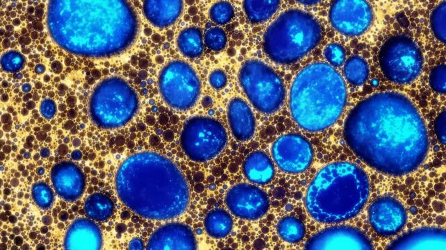 Lassa virus cytopathic degeneration with intracytoplasmic inclusions scientific video sequence