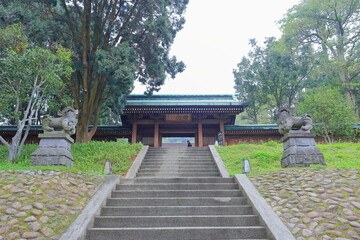 Taoyuan Martyrs' Shrine and Cultural Park, Heritage building in Chenggong Rd, Taoyuan District, Taoyuan City, Taiwan