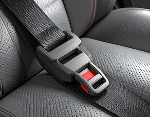 Close-up of a car seatbelt buckle (1)