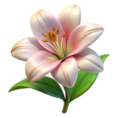 Fototapeta premium frangipani flower vector illustration