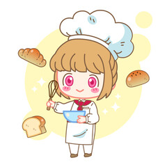 Girl Bake ponytail