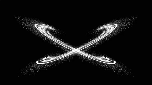 Flash explosion, Cartoon Shape Animation with splash effect, Explosion FX, Energy Transition, Sword slash effect, Flash FX, Energy Shape Element on black screen. 4K video