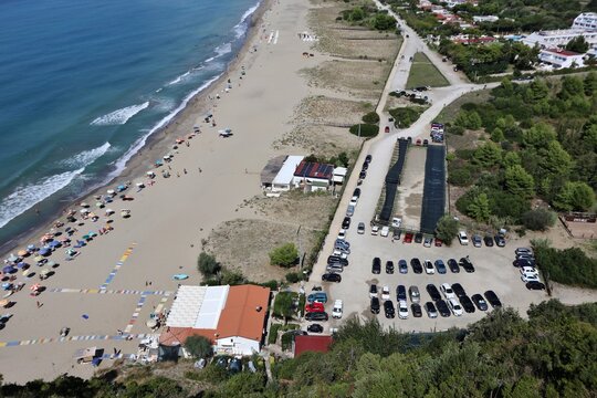 Ascea Marina - Lidi a Punta del Telegrafo dalla torre