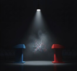 The Great Divide A Symbol of Political Polarization