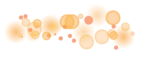 Abstract Bokeh Circle Lights Illustration for Festive, Holiday, and Decorative Template