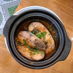 fish with black pepper traditional asian food 