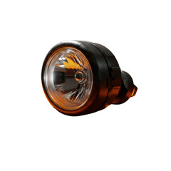 Automotive headlight for vehicle lighting isolated PNG with Transparent Background