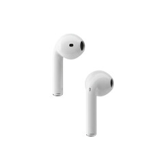 Pair of wireless earbuds for music listening isolated PNG with Transparent Background