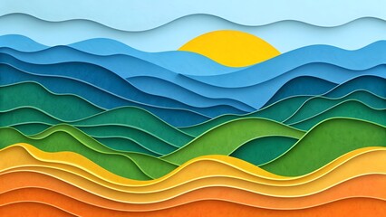 Obraz premium abstract green background