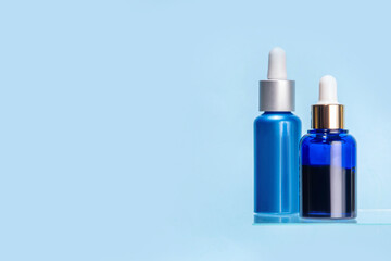 Methylene blue serum, anti aging cosmetic serum for face care