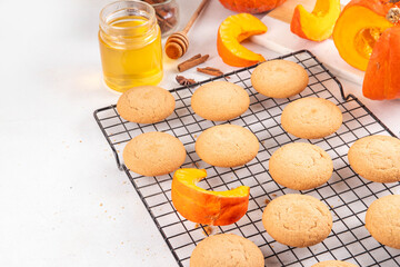 Homemade Autumn Pumpkin Spice Cookies