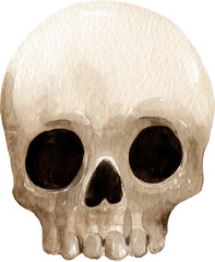 Halloween Watercolor Element