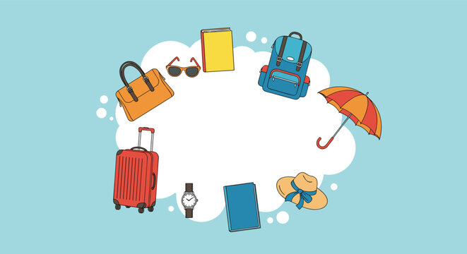 Packing for your next adventure with essential travel items.