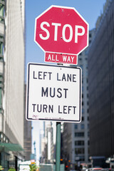 Street sign in New York city © Igor