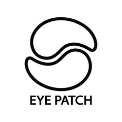 eye patch icon beauty eye care icon vector