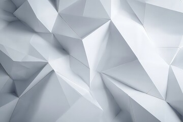 Obraz premium Abstract Geometric Pattern In Light Gray