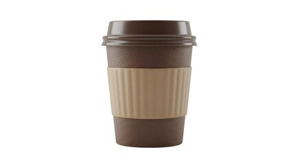 Morning Brew Essential: A studio shot of an isolated coffee cup against a clean background, perfect for food and beverage concepts.