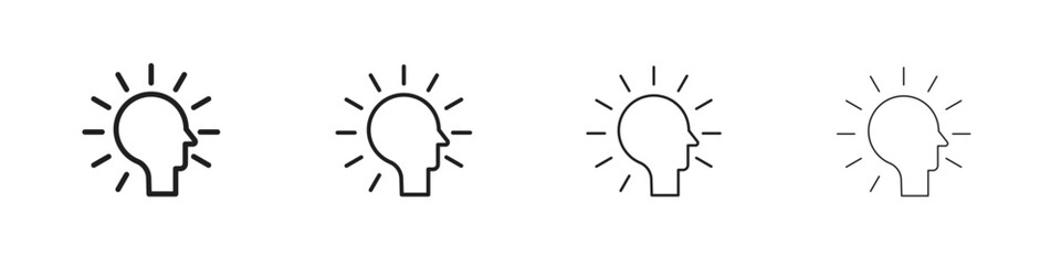 Intention icon concept. editable vector trendy illustrations.