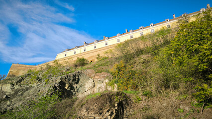 Fototapeta premium Petrovaradin fortress in autumn, Novi Sad