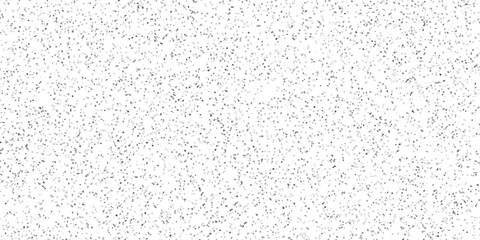Terrazzo flooring interior grain vintage paint smooth design. Vector grunge dirty vintage wall overlay noise old wall black and white terrazzo granite floor structure distressed texture background.	
