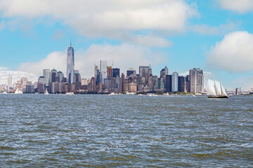 Obraz premium New York city skyline, Lower Manhattan