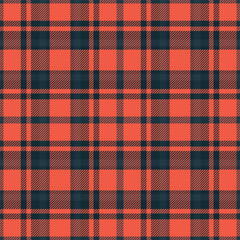 Checkered design for prints.Seamless  red check pattern. Repeating patern plaid.  Repeated tartan fabric. Vector scottish fabriс. Ekose texture. Madras flannel. Checker line. Stripe gingham

