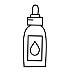 Essential oil icon vector