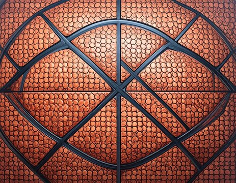 Abstract basketball texture