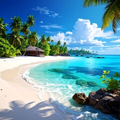Tropical beach paradise (2)