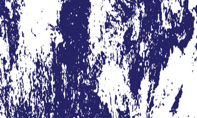 Obraz premium Distressed navy blue and white grunge texture background perfect for adding aged effects to