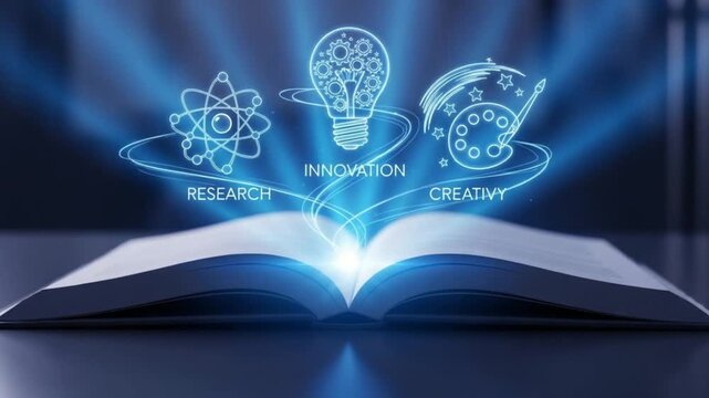 Unleash knowledge & spark innovation with a book of research, innovation & creativity