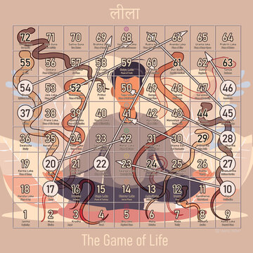 Leel game. Playing board. Hi-resolution file ready for printing 3000x3000 mm