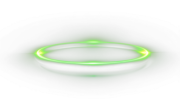 Green neon ring. Glowing circle. Glow effect. Round light frame. abstract light lines of movement and speed.light green ellipse.PNG	 - Powered by Adobe