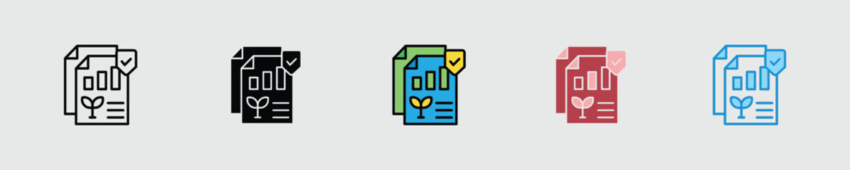 Growth Multiple Style Icon