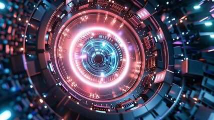 Ninth footage A tight shot of the subwoofer capturing the pulsating neon lights at the base of the speaker as it thumps to the b beat creating a captivating visual and audio