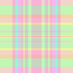 Pastel plaid pattern. Ideal for spring, Easter, or babythemed designs. Soft, cheerful texture for backgrounds, textiles, or graphic overlays. Versatile and charming.