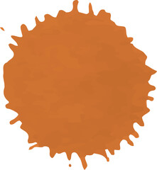 Bright colorful splashes, beautiful blot, paint spot