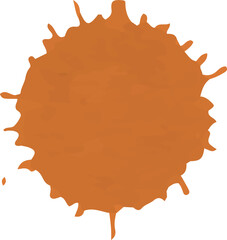 Bright colorful splashes, beautiful blot, paint spot