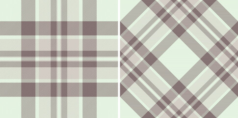 Background textile check of pattern fabric plaid with a vector tartan seamless texture. Set in cold colors for scrapbook layout ideas.