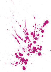 Bright colorful splashes, beautiful blot, paint spot