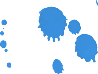 Bright colorful splashes, beautiful blot, paint spot