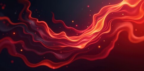 Abstract fire swirls, deep red and black embers, smoky texture, pattern, lighting