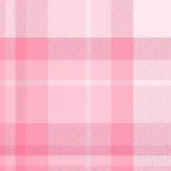 Kid textile fabric plaid, silk seamless tartan check. Crossed vector pattern background texture in light and red colors.