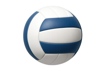 Volleyball isolated on transparent background illustrating sport, game, team, competition, and healthy active lifestyle