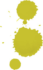 Bright colorful splashes, beautiful blot, paint spot